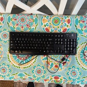 Logitech Black K120 Wired Keyboard